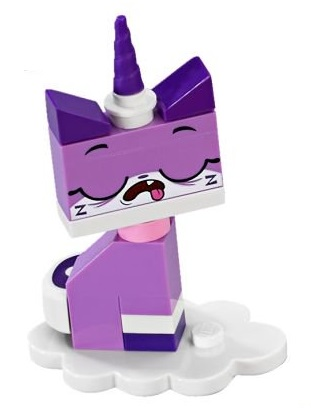 LEGO Minifigure-Sleepy Unikitty-Collectible Minifigures / Unikitty!-coluni1-10-Creative Brick Builders